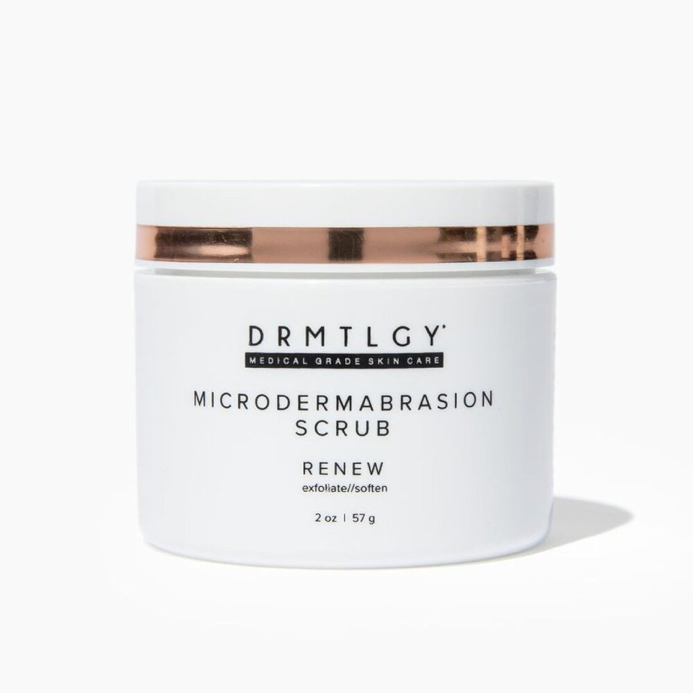 Microdermabrasion Scrub, exfoliate, face mask 2 oz full size
